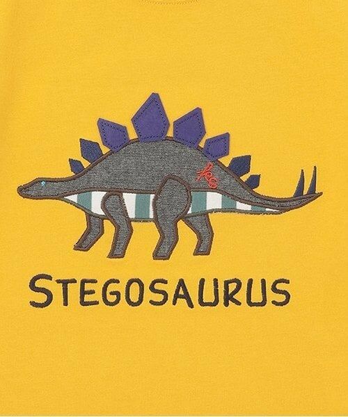 kladskap / クレードスコープ Tシャツ | 【人気商品再入荷】【直営店で取り扱い無し】恐竜アップリケ半袖Tシャツ | 詳細3