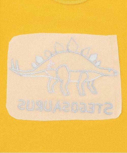 kladskap / クレードスコープ Tシャツ | 【人気商品再入荷】【直営店で取り扱い無し】恐竜アップリケ半袖Tシャツ | 詳細5