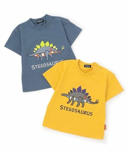 kladskap / クレードスコープ Tシャツ | 【人気商品再入荷】【直営店で取り扱い無し】恐竜アップリケ半袖Tシャツ | 詳細8