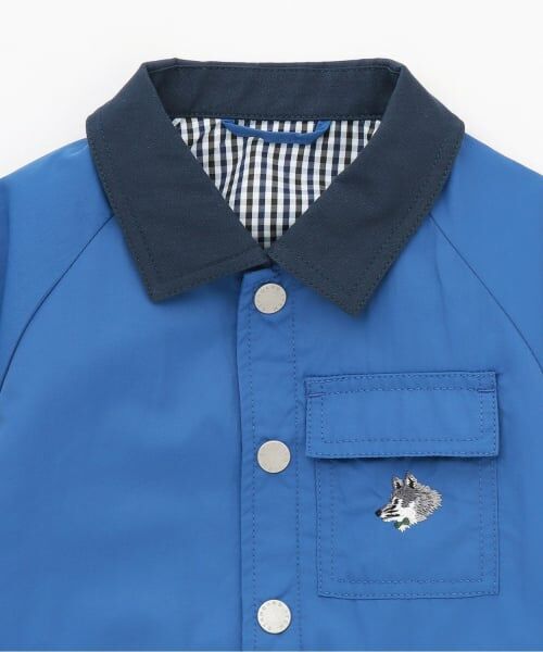 kladskap / クレードスコープ ブルゾン | オオカミ刺しゅうハンティングジャケット | 詳細2