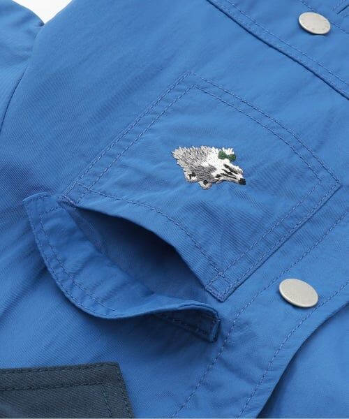 kladskap / クレードスコープ ブルゾン | オオカミ刺しゅうハンティングジャケット | 詳細3