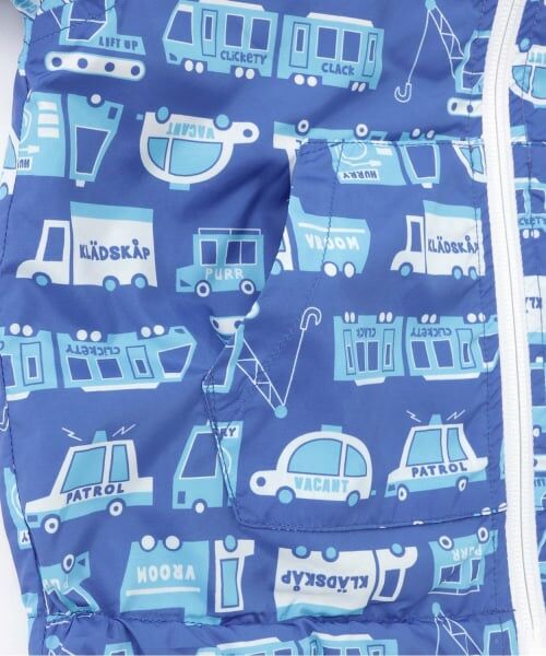 kladskap / クレードスコープ ブルゾン | 乗り物リバーシブルウィンドブレーカー | 詳細10