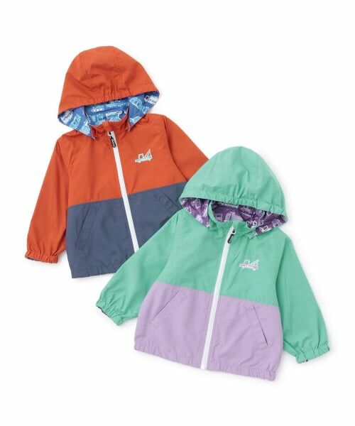 kladskap / クレードスコープ ブルゾン | 乗り物リバーシブルウィンドブレーカー | 詳細13