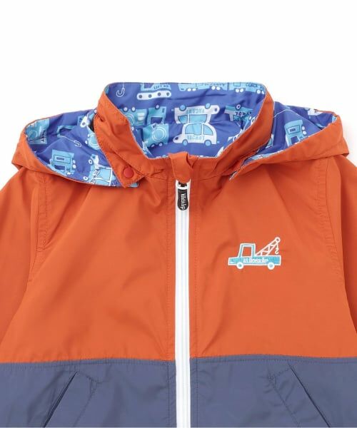 kladskap / クレードスコープ ブルゾン | 乗り物リバーシブルウィンドブレーカー | 詳細5