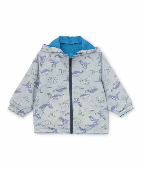 kladskap / クレードスコープ ブルゾン | 恐竜リバーシブルウィンドブレーカー | 詳細3