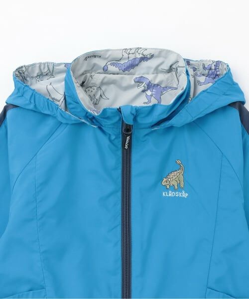 kladskap / クレードスコープ ブルゾン | 恐竜リバーシブルウィンドブレーカー | 詳細5