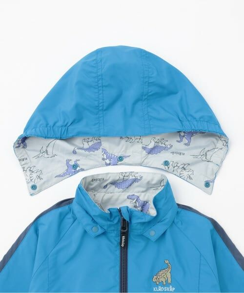 kladskap / クレードスコープ ブルゾン | 恐竜リバーシブルウィンドブレーカー | 詳細6