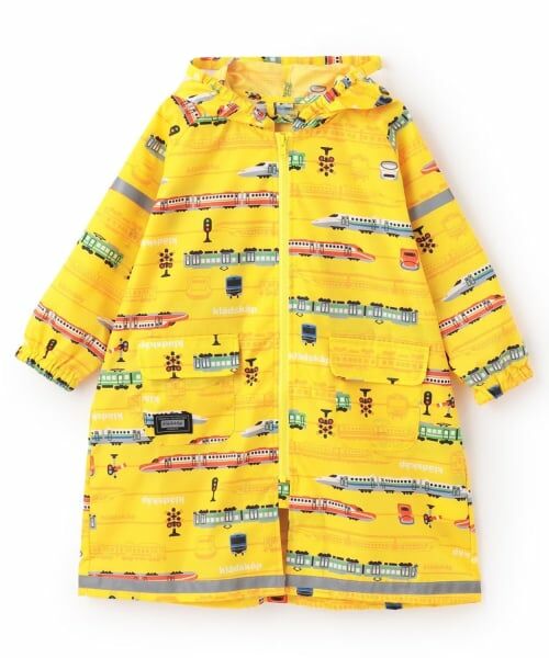 kladskap / クレードスコープ その他アウター | 総柄レインコート（黄）
