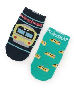 kladskap / クレードスコープ ソックス | 2足セット電車ショートソックス