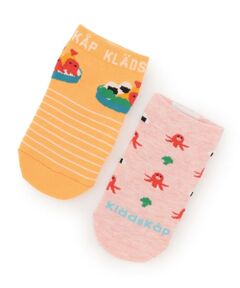 kladskap / クレードスコープ ソックス | 2足セットお弁当ショートソックス