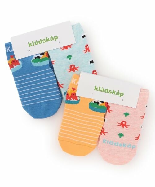 kladskap / クレードスコープ ソックス | 2足セットお弁当ショートソックス | 詳細5