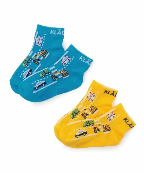 kladskap / クレードスコープ ソックス | 働く車スニーカーインソックス | 詳細3