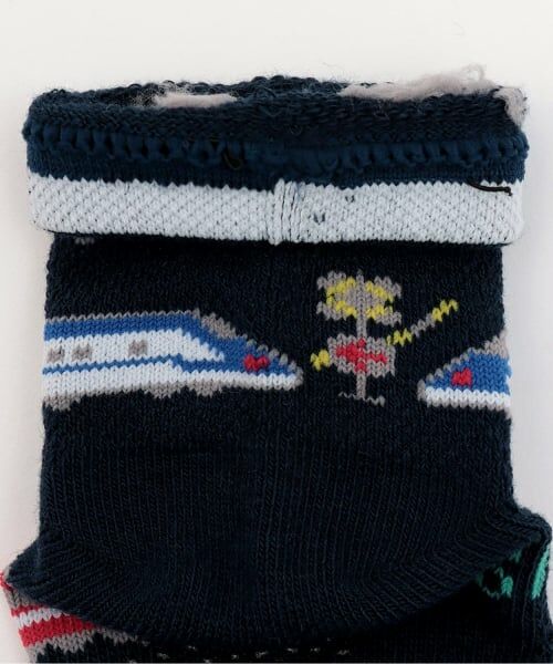 kladskap / クレードスコープ ソックス | 電車柄ショートソックス | 詳細5