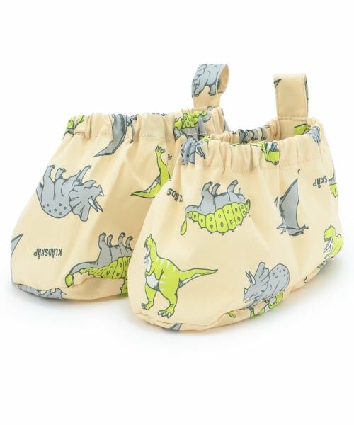 kladskap / クレードスコープ その他 | 総柄シューズカバー（薄ベージュ）