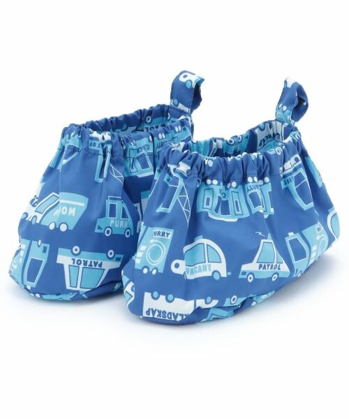 kladskap / クレードスコープ その他 | 総柄シューズカバー（紺）