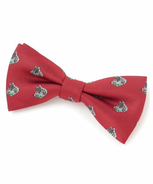 kladskap / クレードスコープ ネクタイ | オオカミ柄蝶ネクタイ | 詳細4