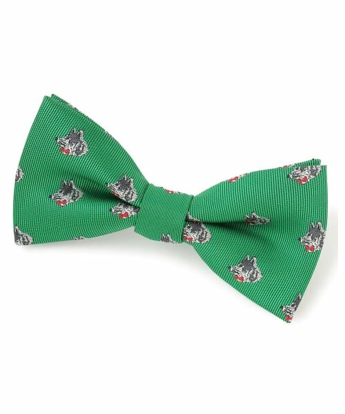 kladskap / クレードスコープ ネクタイ | オオカミ柄蝶ネクタイ | 詳細5