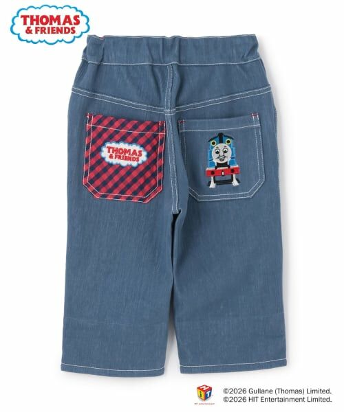 kladskap / クレードスコープ その他パンツ | 【3月13日発売予定】【トーマス】裾裏チェック6分丈パンツ | 詳細1