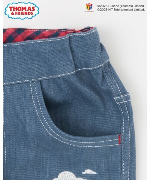 kladskap / クレードスコープ その他パンツ | 【3月13日発売予定】【トーマス】裾裏チェック6分丈パンツ | 詳細5