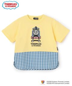 kladskap / クレードスコープ Tシャツ | 【3月13日発売予定】【トーマス】チェック切替半袖Tシャツ