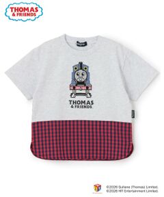 kladskap / クレードスコープ Tシャツ | 【3月13日発売予定】【トーマス】チェック切替半袖Tシャツ