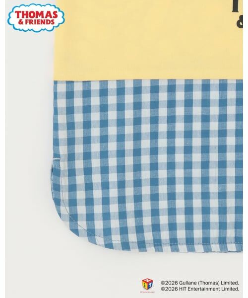 kladskap / クレードスコープ Tシャツ | 【3月13日発売予定】【トーマス】チェック切替半袖Tシャツ | 詳細6