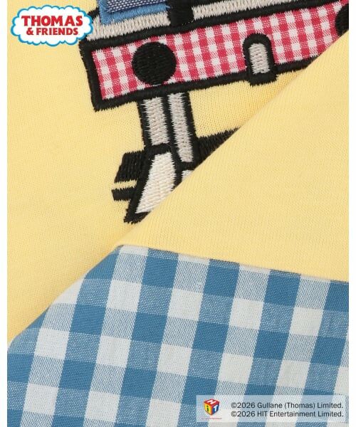 kladskap / クレードスコープ Tシャツ | 【3月13日発売予定】【トーマス】チェック切替半袖Tシャツ | 詳細7