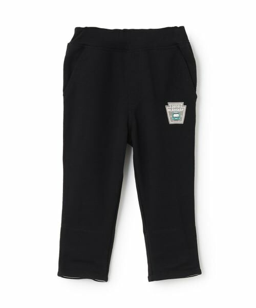 kladskap / クレードスコープ その他パンツ | 【人気商品再入荷】【直営店で取り扱い無し】電車ワッペンテーパードパンツ(黒)