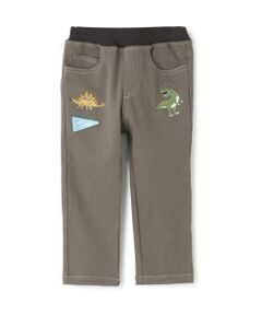 kladskap / クレードスコープ その他パンツ | 【人気商品再入荷】【直営店で取り扱い無し】恐竜ロング丈ストレートパンツ