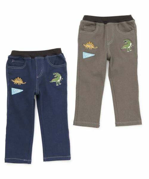 kladskap / クレードスコープ その他パンツ | 【人気商品再入荷】【直営店で取り扱い無し】恐竜ロング丈ストレートパンツ | 詳細8