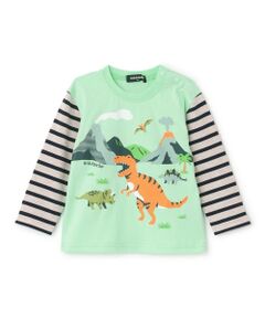 kladskap / クレードスコープ Tシャツ | 【人気商品再入荷】【直営店で取り扱い無し】恐竜の世界長袖Tシャツ