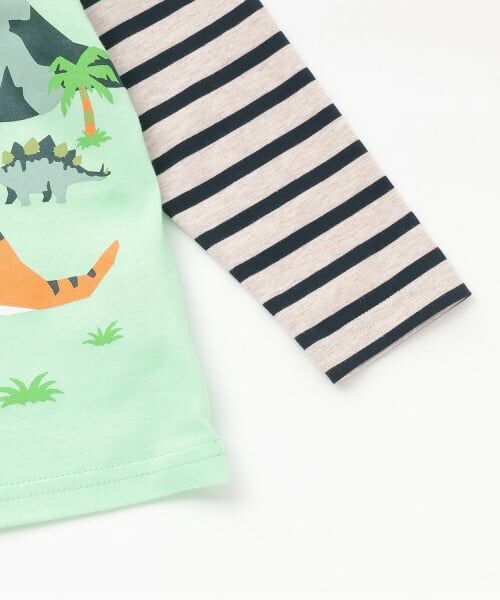 kladskap / クレードスコープ Tシャツ | 【人気商品再入荷】【直営店で取り扱い無し】恐竜の世界長袖Tシャツ | 詳細3