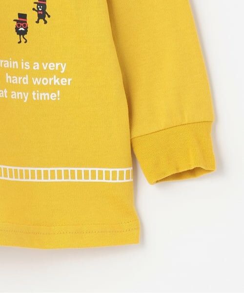 kladskap / クレードスコープ Tシャツ | 【人気商品再入荷】【直営店で取り扱い無し】電車プリント長袖Tシャツ | 詳細3