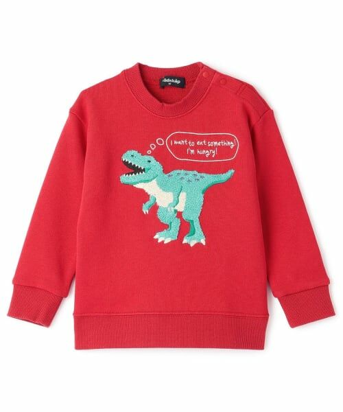 kladskap / クレードスコープ スウェット | 【人気商品再入荷】【直営店で取り扱い無し】恐竜サガラトレーナー（赤）