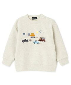 kladskap / クレードスコープ スウェット | 【人気商品再入荷】【直営店で取り扱い無し】乗り物アップリケトレーナー