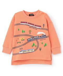 kladskap / クレードスコープ スウェット | 【人気商品再入荷】【直営店で取り扱い無し】電車プリントトレーナー