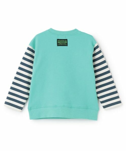 kladskap / クレードスコープ スウェット | 【人気商品再入荷】【直営店で取り扱い無し】電車袖ボーダートレーナー | 詳細1
