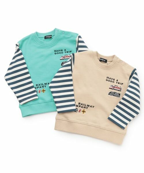 kladskap / クレードスコープ スウェット | 【人気商品再入荷】【直営店で取り扱い無し】電車袖ボーダートレーナー | 詳細5