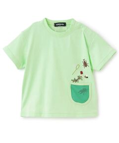 kladskap / クレードスコープ Tシャツ | 【人気商品再入荷】【直営店で取り扱い無し】ポケットから昆虫半袖Tシャツ