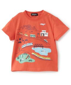 kladskap / クレードスコープ Tシャツ | 【人気商品再入荷】【直営店で取り扱い無し】街と乗り物半袖Tシャツ