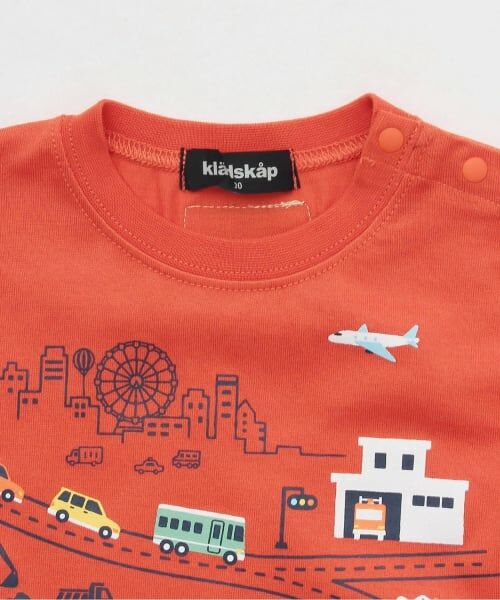 kladskap / クレードスコープ Tシャツ | 【人気商品再入荷】【直営店で取り扱い無し】街と乗り物半袖Tシャツ | 詳細2