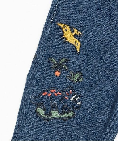 kladskap / クレードスコープ その他パンツ | 【人気商品再入荷】【直営店で取り扱い無し】恐竜刺しゅうロング丈テーパードパンツ | 詳細5