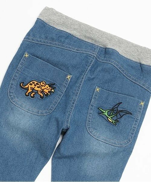 kladskap / クレードスコープ その他パンツ | 【人気商品再入荷】【直営店で取り扱い無し】恐竜刺しゅうロング丈テーパードパンツ | 詳細10