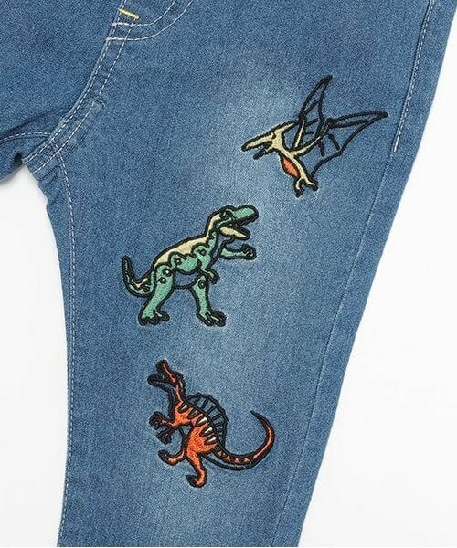 kladskap / クレードスコープ その他パンツ | 【人気商品再入荷】【直営店で取り扱い無し】恐竜刺しゅうロング丈テーパードパンツ | 詳細5