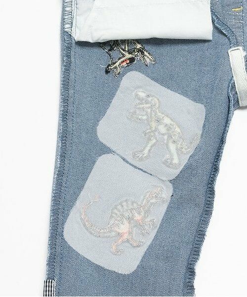 kladskap / クレードスコープ その他パンツ | 【人気商品再入荷】【直営店で取り扱い無し】恐竜刺しゅうロング丈テーパードパンツ | 詳細6