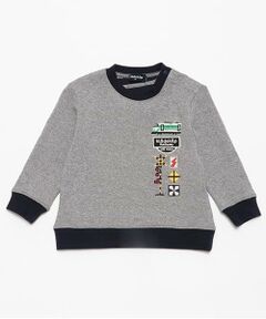 kladskap / クレードスコープ Tシャツ | 【人気商品再入荷】【直営店で取り扱い無し】電車と踏切接結長袖Tシャツ