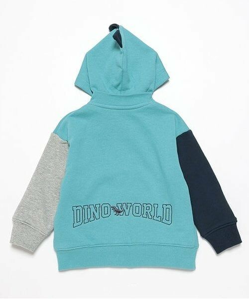 kladskap / クレードスコープ パーカー | 【人気商品再入荷】【直営店で取り扱い無し】恐竜配色ジップアップパーカ | 詳細1