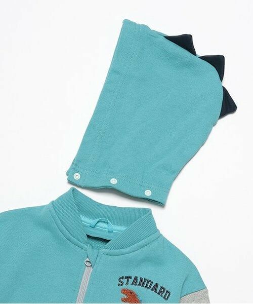 kladskap / クレードスコープ パーカー | 【人気商品再入荷】【直営店で取り扱い無し】恐竜配色ジップアップパーカ | 詳細3