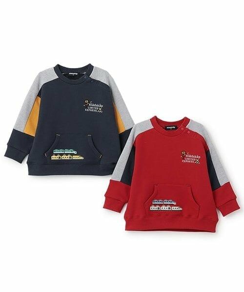 kladskap / クレードスコープ スウェット | 【人気商品再入荷】【直営店で取り扱い無し】電車刺しゅうブロッキングトレーナー | 詳細10