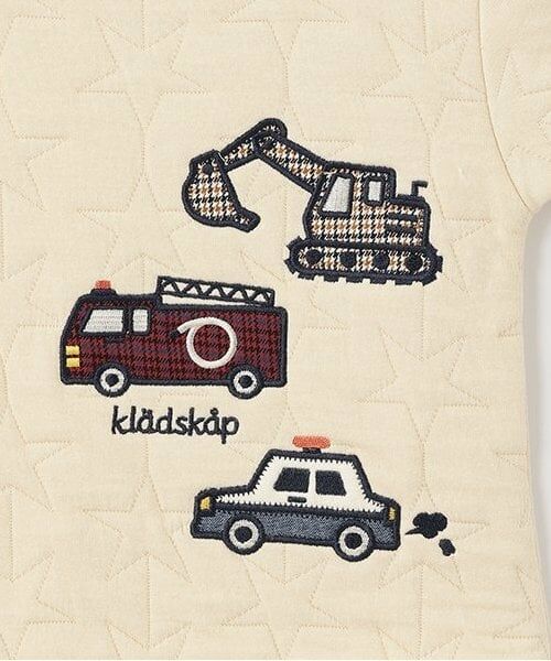 kladskap / クレードスコープ スウェット | ★働く車星キルトトレーナー | 詳細3